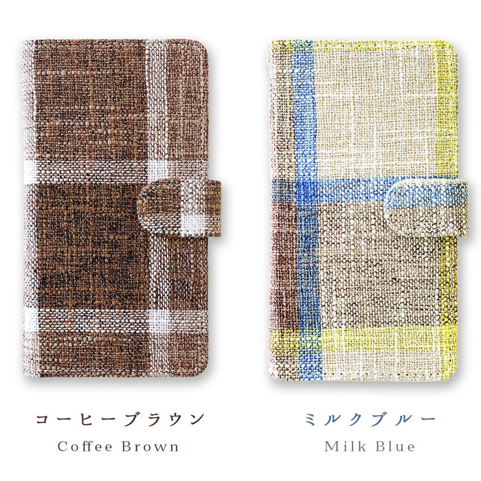 【Leo&Aoi公式ショップ】 ランチョンマット風 スマホケース 手帳型ケース 100機種以上対応