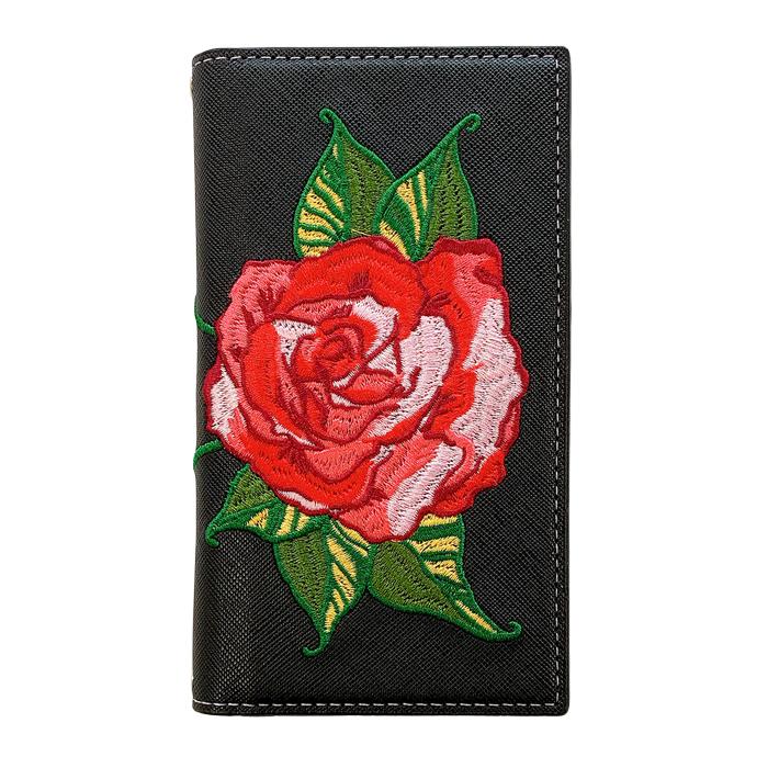 【Leo&Aoi公式ショップ】 iPhone15 ケース iPhone 15 カバー 手帳型 マダム刺繍 手帳型ケース アイフォン15 スマホケース 携帯ケース