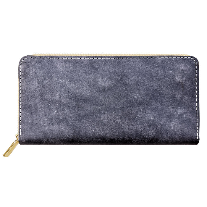 【Leo&Aoi公式ショップ】 イタリア製 マヤベリー 蛇腹 カードポケット付き 長財布 本革 ラウンド型ファスナー 財布 レディース 大容量 【安心の返品保証付き】