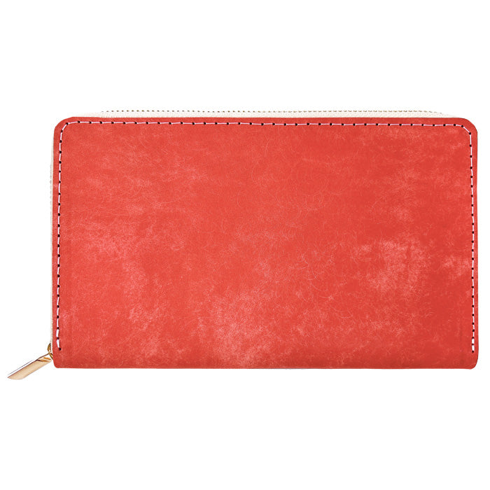 【Leo&Aoi公式ショップ】イタリア製 マヤベリー マルチケース 本革 通帳ケース パスポートケース 母子手帳ケース 大容量 スリム設計 ファスナー付き メンズ レディース おしゃれ ハンドメイド 【安心の返品保証付き】