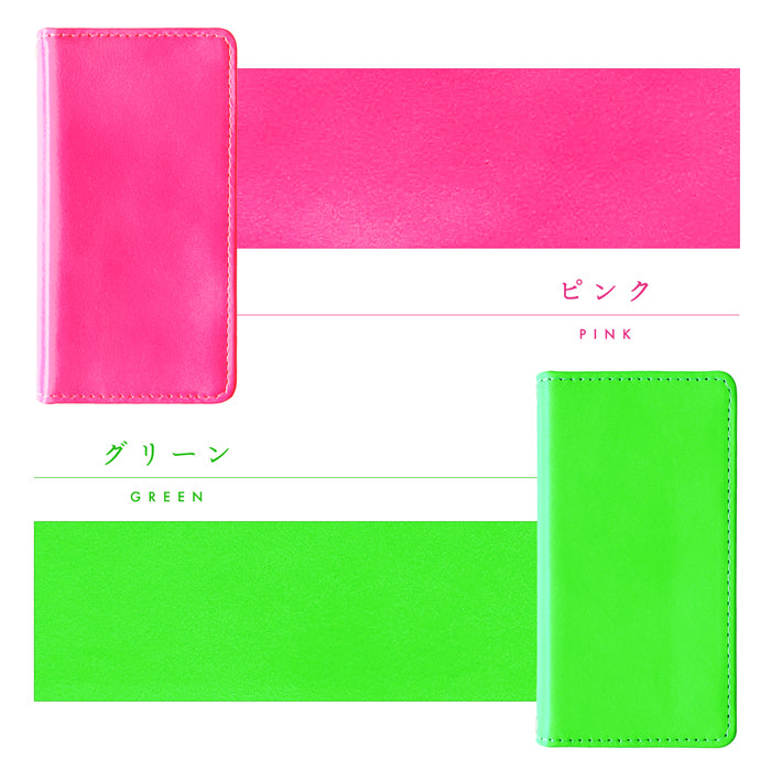 【Leo&Aoi公式ショップ】 らくらくスマートフォン F-42A me F-01L ケース カバー 手帳型ケース 本革 はげにくいネオン スマホケース らくらくスマートフォンme f01l f42a docomo らくらくフォン 携帯ケース 【安心の返品保証付き】