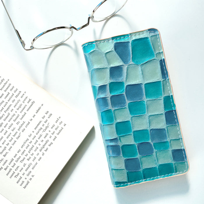 【Leo&Aoi公式ショップ】 AQUOS sense4 SH-41A SH-M15 basic A003SH lite SH-RM15 5G SH-53A SHG03 SH-M17 ケース カバー 手帳型 本革 ちょっと上品なステンドグラス 手帳型ケース sh41a shm15 shrm15 sh53a shm17 アクオス センス4 スマホケース【安心の返品保証付き】