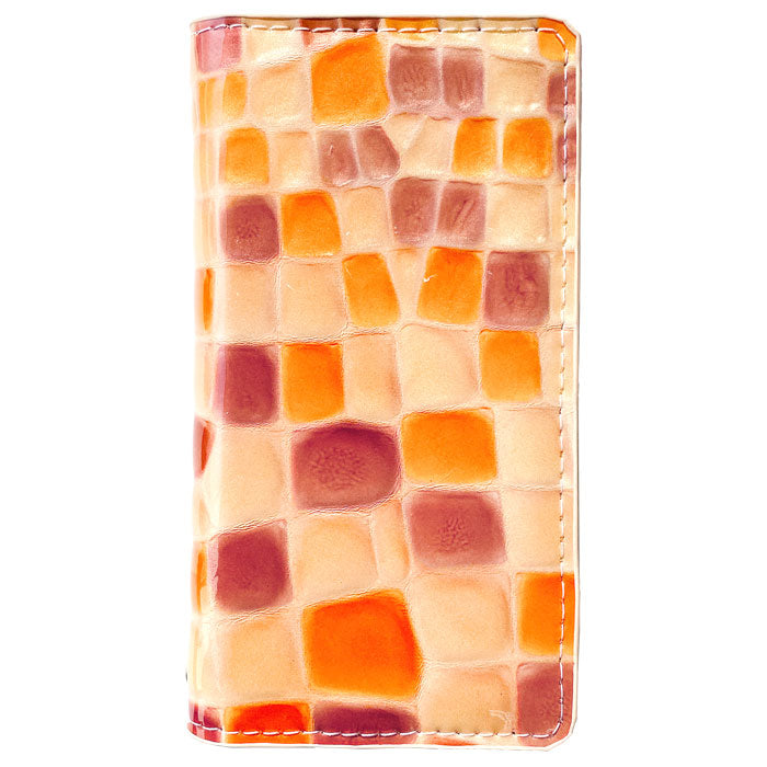 【Leo&Aoi公式ショップ】 iPhone 14 Plus ケース カバー iPhone14plus 手帳型 本革 ちょっと上品なステンドグラス 手帳型ケース アイフォン 14 プラス スマホケース【安心の返品保証付き】