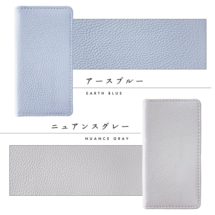 【Leo&Aoi公式ショップ】 AQUOS wish4 ケース SH-52E SH-M27 A403SH SHG13 A402SH カバー 手帳型 本革 ニュアンスカラー 手帳型ケース sh52e アクオス ウィッシュ4 スマホケース