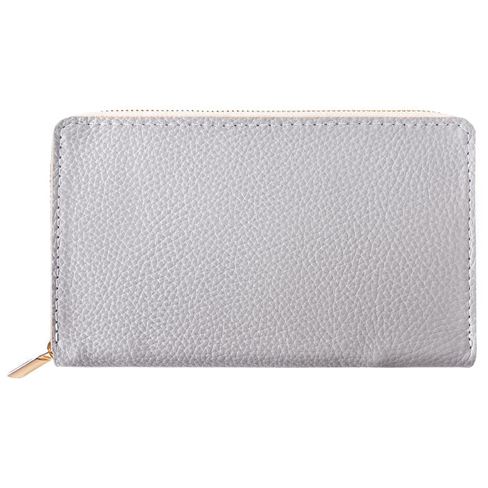 【Leo&Aoi公式ショップ】ニュアンスカラー マルチケース 本革 通帳ケース パスポートケース 母子手帳ケース 大容量 スリム設計 ファスナー付き メンズ レディース おしゃれ ハンドメイド 【安心の返品保証付き】