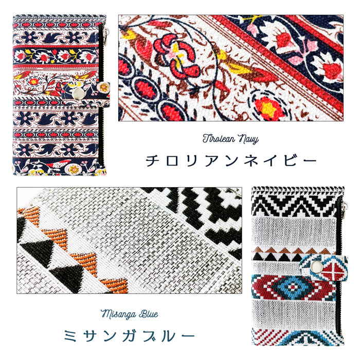 【Leo&Aoi公式ショップ】 AQUOS wish4 ケース SH-52E SH-M27 A403SH SHG13 A402SH カバー 手帳型 おしゃれ エスニック 手帳型ケース sh52e アクオス ウィッシュ4 スマホケース