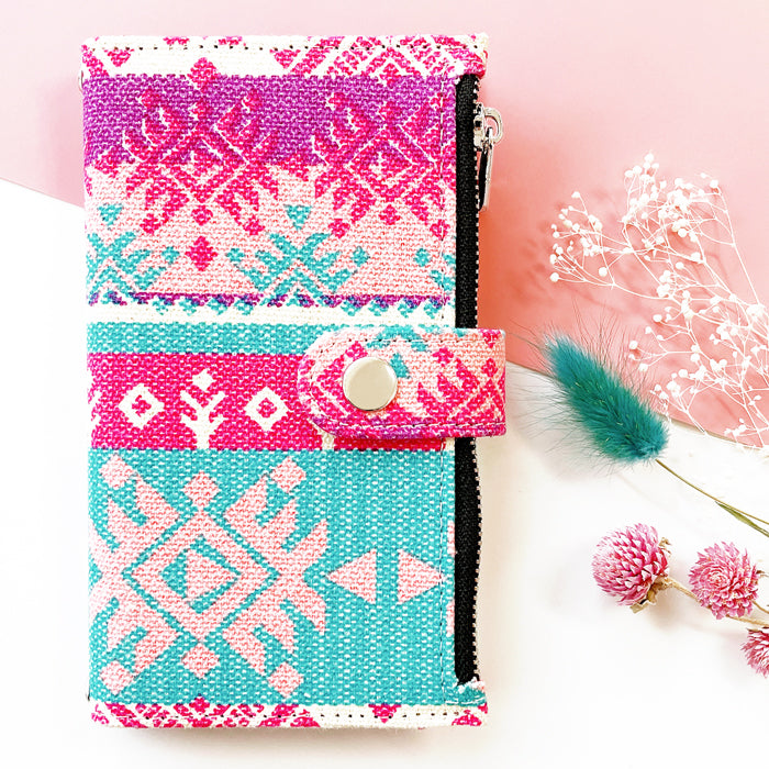 【Leo&Aoi公式ショップ】 XPERIA 5 V SO-53D SOG12 ケース XQ-DE44 カバー おしゃれ エスニック 手帳型ケース so53d xqde44 エクスペリア スマホケース