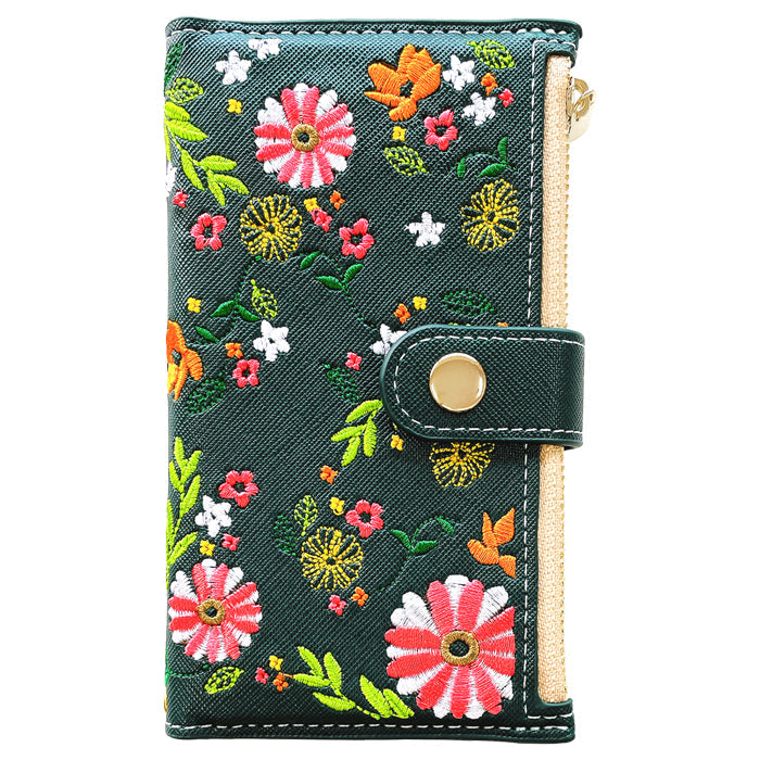 【Leo&Aoi公式ショップ】 arrows We2 F-52E FCG02 M07 A402FC ケース おしゃれ 花刺繍 手帳型ケース f52e アローズ ウィー スマホケース