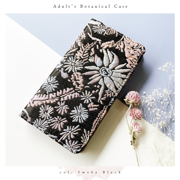 【Leo&Aoi公式ショップ】 iphone se3 / iphone se2 / iphone8 / iphone7 ケース カバー 大人の ボタニカル 手帳型ケース アイフォンスマホケース