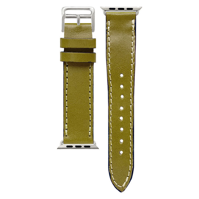栃木レザー こだわり親父 本革 アップルウォッチ バンド レザー 付け替え 交換 ベルト Apple Watch series 7 SE 6 5 4 3 2 1 applewatch 全シリーズ対応 革 牛革 38mm 40mm 41mm 42mm 44mm 45mm