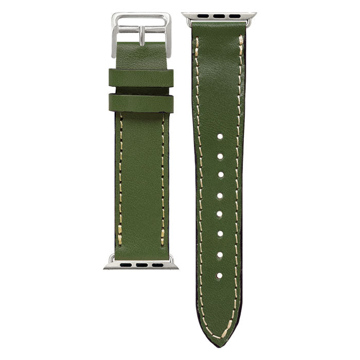 栃木レザー こだわり親父 本革 アップルウォッチ バンド レザー 付け替え 交換 ベルト Apple Watch series 7 SE 6 5 4 3 2 1 applewatch 全シリーズ対応 革 牛革 38mm 40mm 41mm 42mm 44mm 45mm
