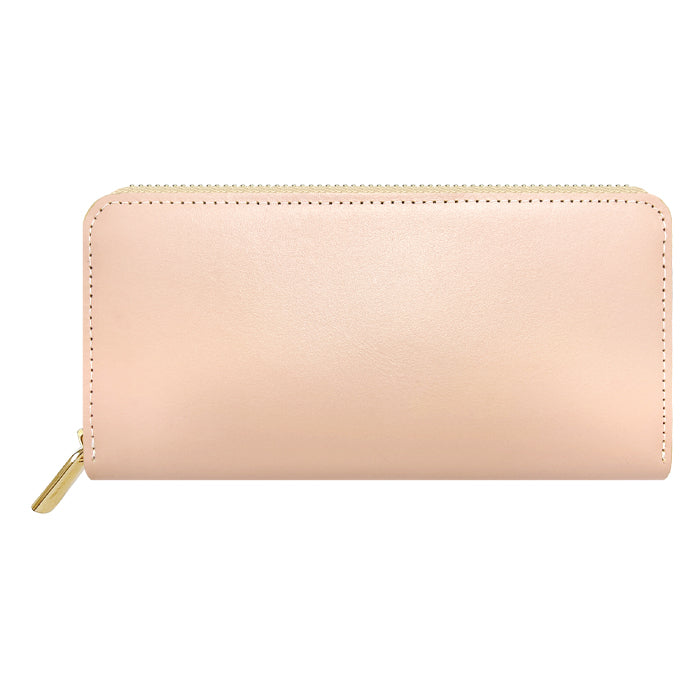【Leo&Aoi公式ショップ】 パステルカラー 長財布 マット シンプル 財布 レディース 本革 パステル ラウンドファスナー サイフ さいふ ウォレット 革 牛革 レザー カード収納 革財布 ラウンド長財布 ラウンド財布 長サイフ 本革長財布 ハンドメイド【安心の返品保証付き】