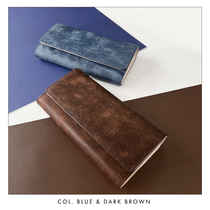 【Leo&Aoi公式ショップ】レザリア 三つ折り長財布 本革 財布 メンズ 小銭入れ カード収納 コインケース サイフ さいふ ウォレット 革 レザー 牛革 風合い豊かな本革に、こだわりの5色 WL-T1-02 【安心の返品保証付き】