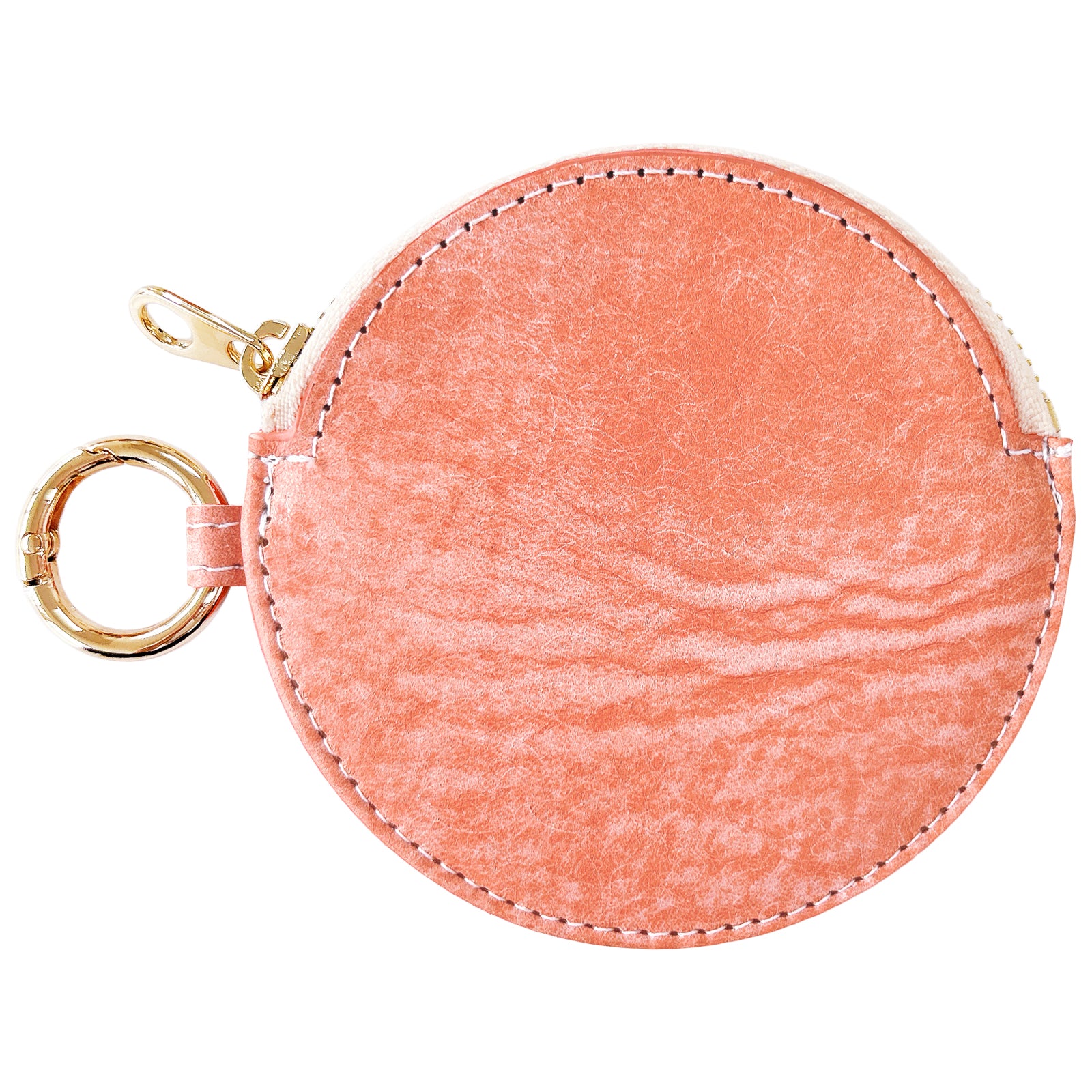 【Leo&Aoi公式ショップ】本革 レザリアレザー 丸形コインケース 小銭入れ メンズ レディース 革 レザー 牛革 風合い豊かな本革に、こだわりの5色 CC-C1-02 【安心の返品保証付き】