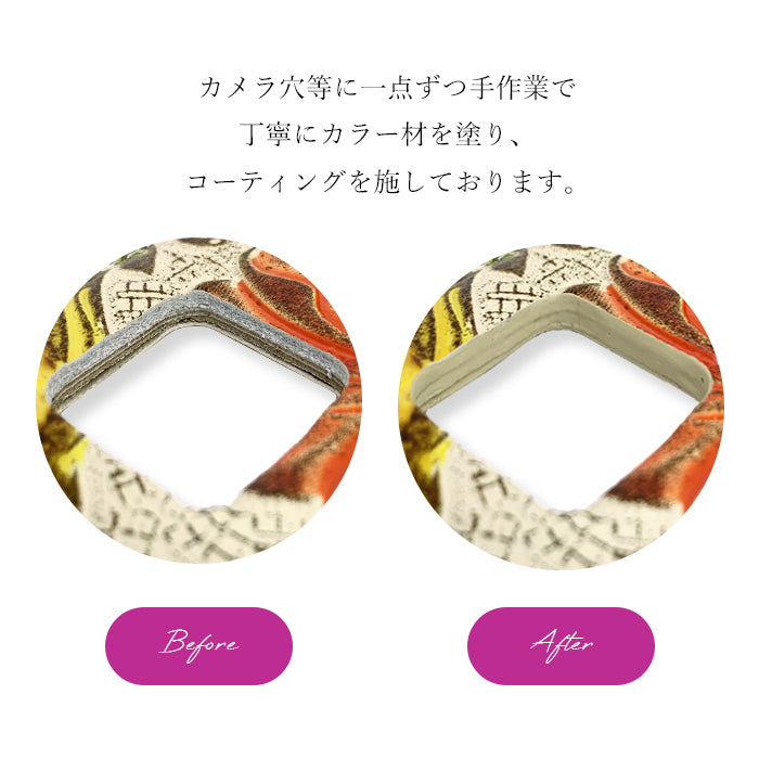 【Leo&Aoi公式ショップ】 本革 レトロな花型押し スマホケース 手帳型ケース 100機種以上対応
