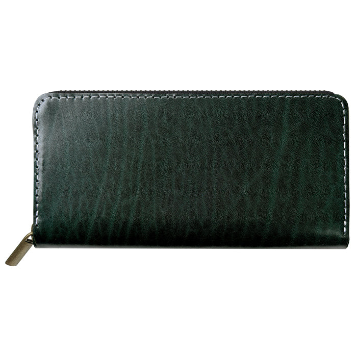 【Leo&Aoi公式ショップ】 ベルギー製 本革 匠のルガトショルダー 長財布 本革 財布 ラウンド型ファスナー カード収納 ベルギーレザー 【安心の返品保証付き】