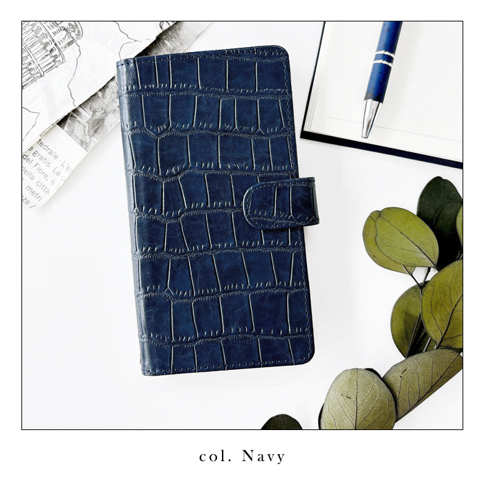 【Leo&Aoi公式ショップ】 XPERIA 10 II SO-41A ケース カバー SOV43 手帳型 A001SO 渋い クロコダイル風 手帳型ケース so41a エクスペリア スマホケース