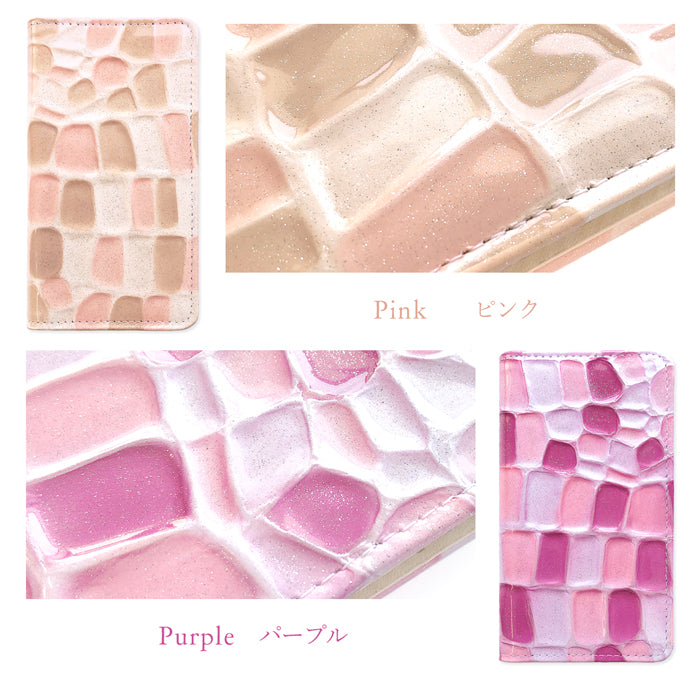 【Leo&Aoi公式ショップ】 らくらくスマートフォン F-52B ケース カバー 手帳型ケース 本革 ステンドグラス 手帳型 スマホケース らくらくフォン らくらくホン f52b docomo【安心の返品保証付き】