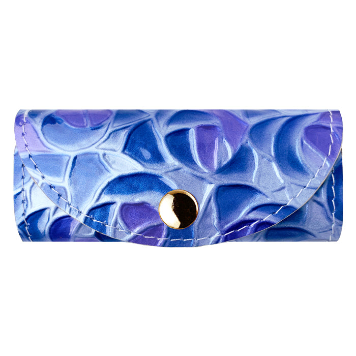 【Leo&Aoi公式ショップ】 牛革 ステンドグラス ローズ キーケース 4連 本革 レディース スマートキー 三つ折り レザー 鍵入れ 鍵 カギ 収納 スリム コンパクト キーホルダー 4連キーケース エナメル加工 日本製 バラ 薔薇 【安心の返品保証付き】