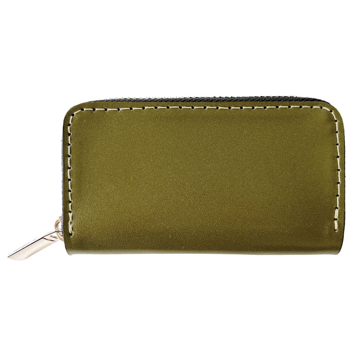 【Leo&Aoi公式ショップ】栃木レザー こだわり親父の本革 ラウンド型キーケース 4連 本革 メンズ レディース スマートキー 牛革 ヌメ革 牛ヌメ革 レザー 鍵入れ 鍵 カギ 収納 スリム コンパクト キーホルダー キーケース 【安心の返品保証付き】