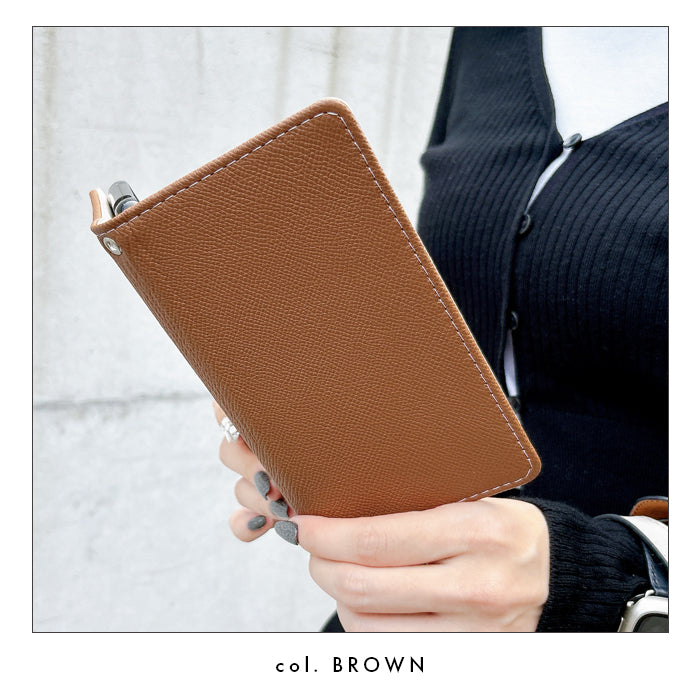 【Leo&Aoi公式ショップ】 本革 ドイツ産 ワープロラックス スマホケース 手帳型ケース 100機種以上対応