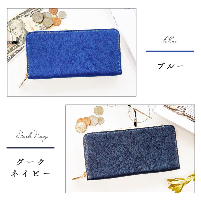 紳士淑女 財布 長財布 メンズ 本革 ラウンドファスナー サイフ さいふ ウォレット 革 レザー カード収納 革財布 ラウンド長財布 ラウンド財布 長サイフ 本革長財布 レディース ハンドメイド 牛革 型押し