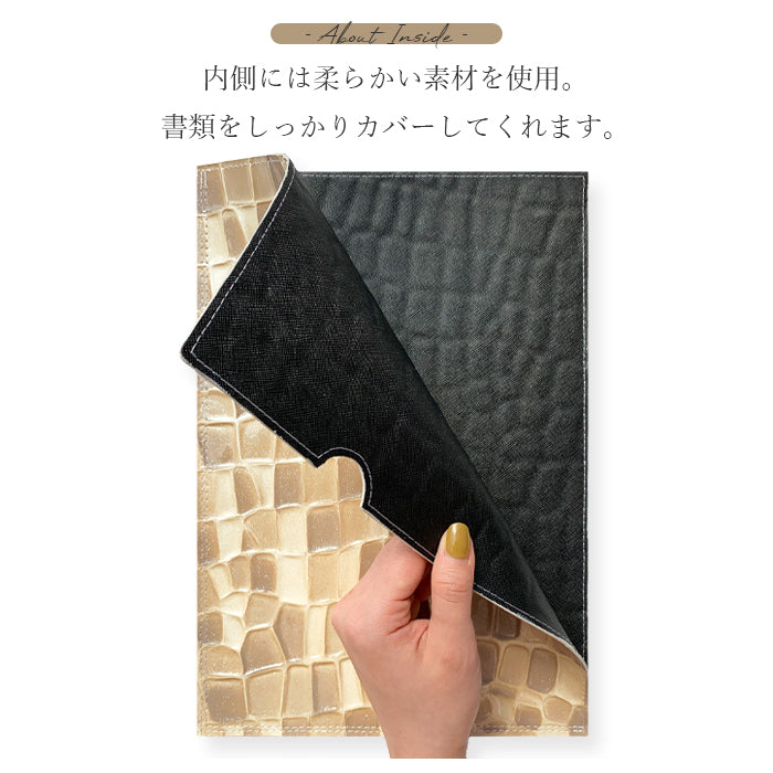 【Leo&Aoi公式ショップ】 2nd ステンドグラス A4ファイル レザーファイル A4 書類入れ ビジネスグッズ 収納 シンプル 本革 A4サイズ ファイル ステーショナリー 資料ケース 文具 レザー 牛革 革 【安心の返品保証付き】