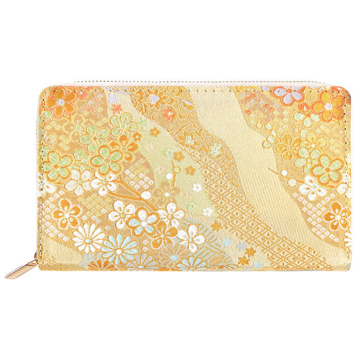 【Leo&Aoi公式ショップ】西陣織 明 マルチケース 通帳ケース パスポートケース 母子手帳ケース 大容量 スリム設計 ファスナー付き メンズ レディース おしゃれ ハンドメイド 和柄 和風 和 【安心の返品保証付き】