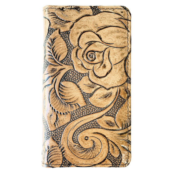 【Leo&Aoi公式ショップ】 iphone13mini ケース iPhone 13 mini カバー 手帳型 本革 アンティーク調 ローズ 型押し 手帳型ケース アイフォン13 ミニ スマホケース 【安心の返品保証付き】