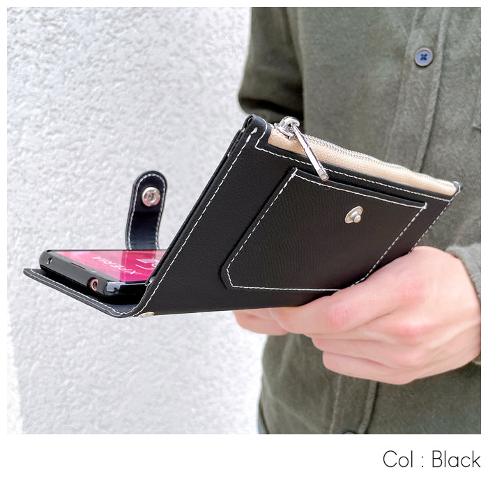 【Leo&Aoi公式ショップ】 iphone12mini ケース iPhone 12 mini カバー 手帳型 めっちゃ 便利 手帳型ケース アイフォン12 ミニ スマホケース 【安心の返品保証付き】