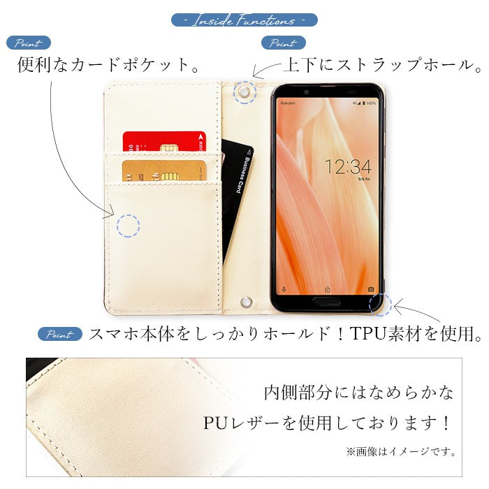 【Leo&Aoi公式ショップ】 AQUOS wish5 SH-52F A502SH SH-M32 カバー 手帳型 本革 美クロコダイル 手帳型ケース sh52f アクオス ウィッシュ5 スマホケース【安心の返品保証付き】