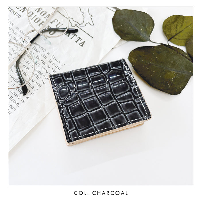 drestrip★A.coba.lt⬛︎クロココインケース⬛︎クロコ型押し⬛︎ブラック drestrip☆A.coba.lt⬛︎クロココインケース⬛︎クロコ型押し