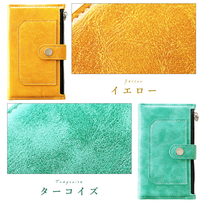 【Leo&Aoi公式ショップ】 arrows We2 F-52E FCG02 M07 A402FC ケース チャック付き 財布 手帳型ケース f52e アローズ ウィー スマホケース【安心の返品保証付き】