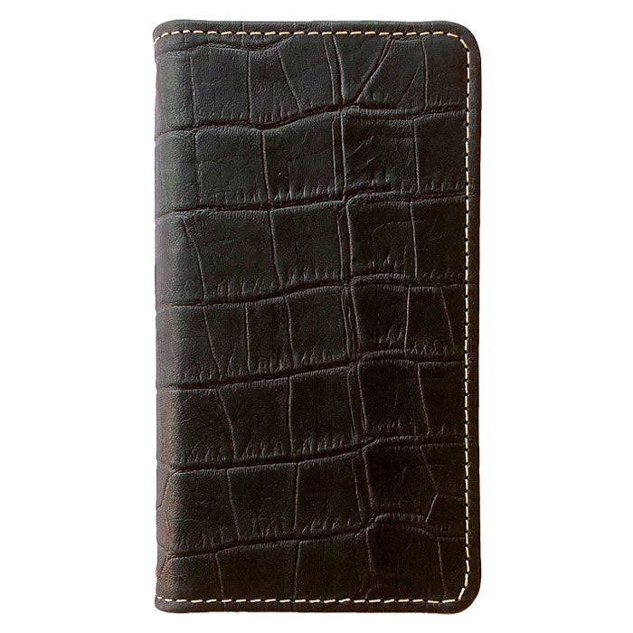 【Leo&Aoi公式ショップ】 Xperia 1 III SO-51B SOG03 A101SO カバー 手帳型 本革 クロコダイル 型押し 手帳型ケース so51b エクスペリア スマホケース