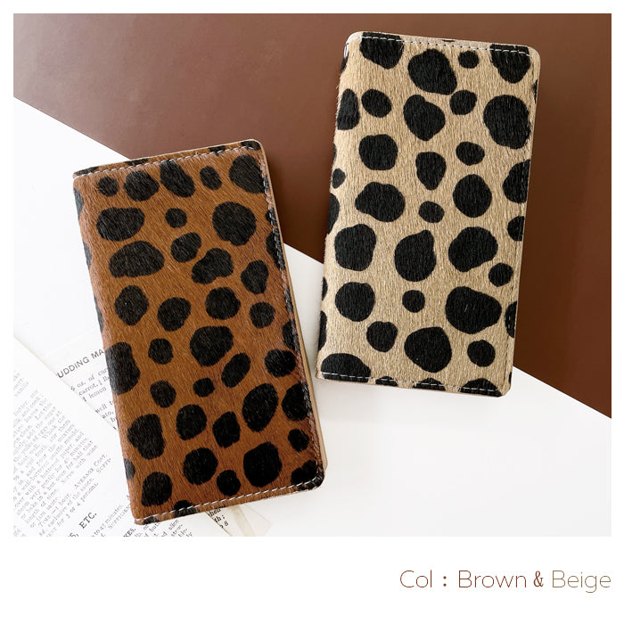 【Leo&Aoi公式ショップ】  Google Pixel 10 Pro XL pixel10proxl ケース カバー 手帳型 本革 ハラコ ダルメシアン 手帳型ケース グーグル ピクセル スマホケース 【安心の返品保証付き】