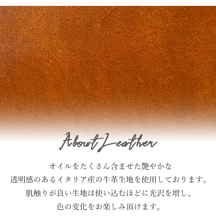 【Leo&Aoi公式ショップ】 本革 キーリング キーホルダー スナップボタン バッグチャーム イタリア産 ダグラスレザー