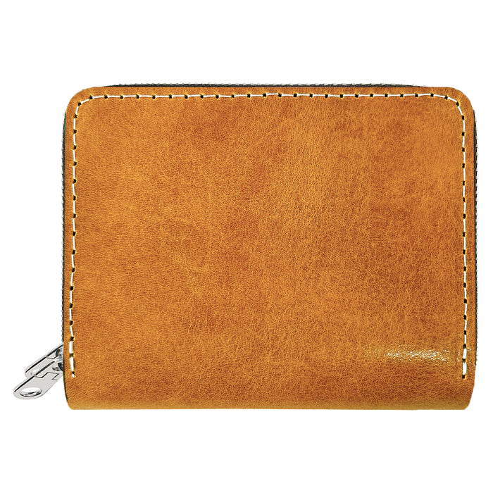 Leo&Aoi公式ショップ】 ダグラスレザー 蛇腹 ダブルファスナー 財布 本