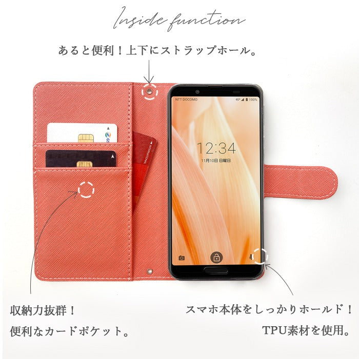 【Leo&Aoi公式ショップ】 GALAXY A53 5G SC-53C ケース 手帳型 ちょっと おしゃれな SCG15 カバー 手帳型ケース sc53c galaxya53 ギャラクシー スマホケース 【安心の返品保証付き】