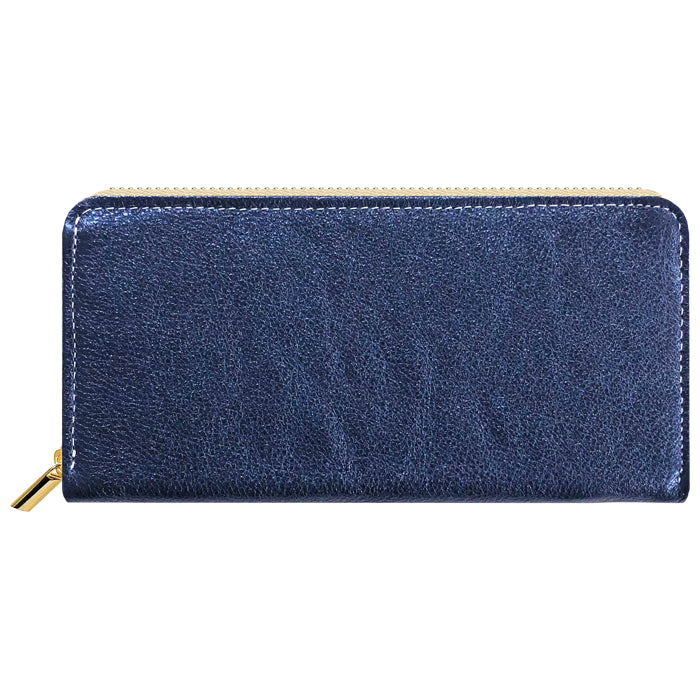 【Leo&Aoi公式ショップ】 グリッター スリム 長財布 レディース メンズ カード収納 財布 さいふ ウォレット ラウンド型財布 【安心の返品保証付き】