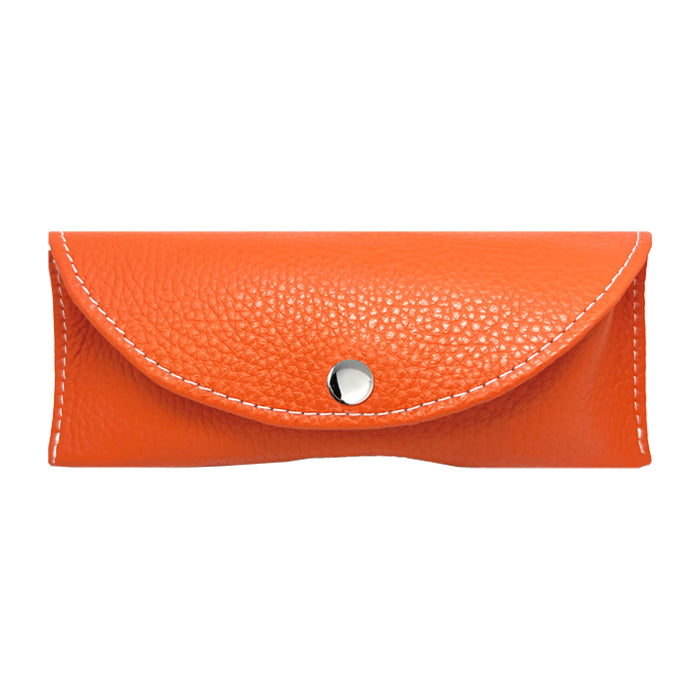 Leo&Aoi公式ショップ】牛革 ちょっとハイソな本革 メガネケース 本革