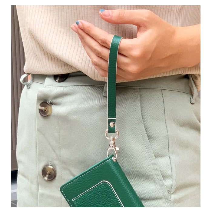 【Leo&Aoi公式ショップ】 ちょっとハイソ ナスカン付き ストラップ 本革 マルチストラップ 携帯ストラップ レザー 携帯 スマホ キーホルダー パスケース 定期入れ リストストラップ 革 牛革 手帳型 スマホケース スマホカバー 手帳型ケース 手帳型カバー 手帳ケース 落下防止 レディース メンズ 【安心の返品保証付き】