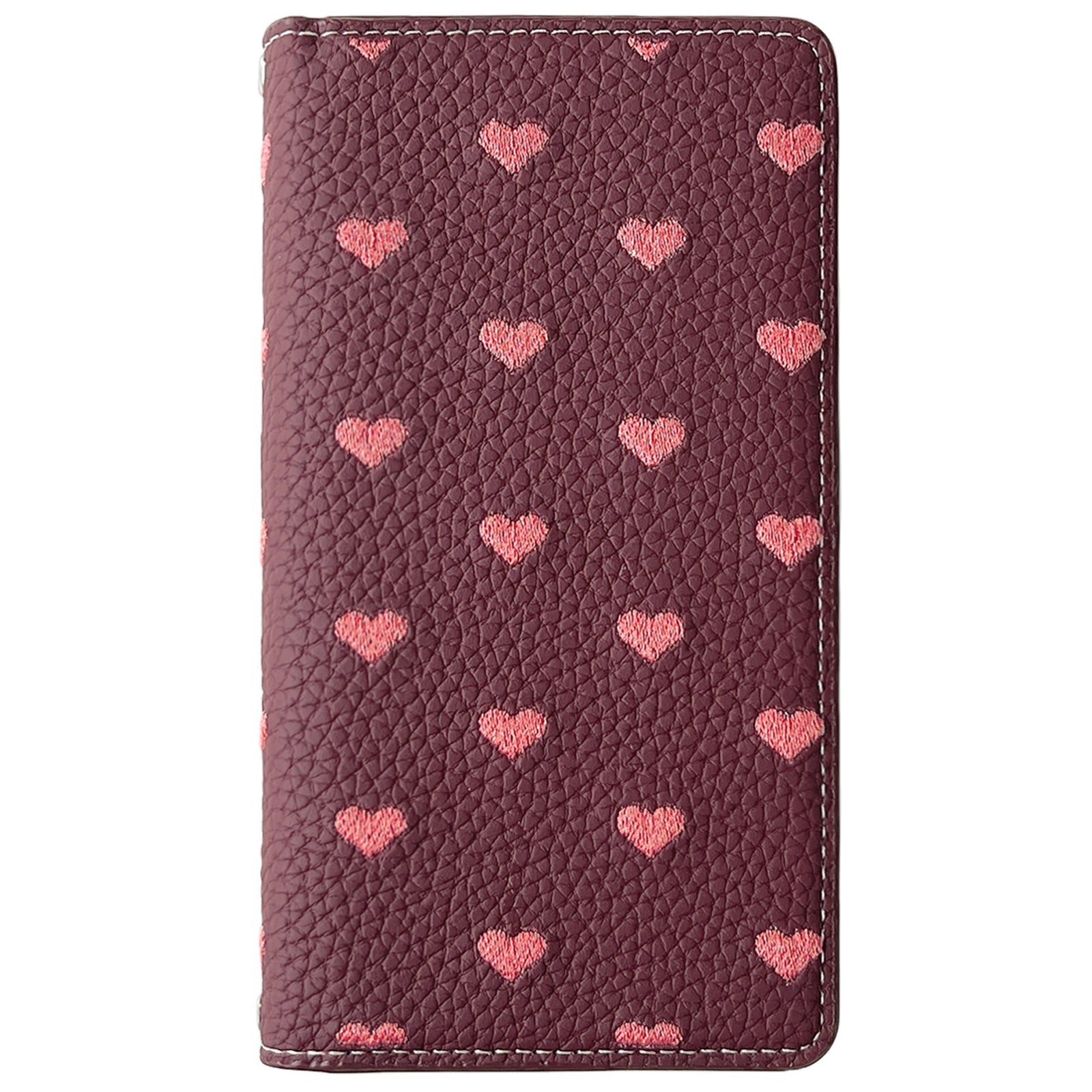 【Leo&Aoi公式ショップ】 arrows We2 F-52E FCG02 M07 A402FC ケース ハート刺繍 手帳型ケース f52e アローズ ウィー スマホケース 【安心の返品保証付き】