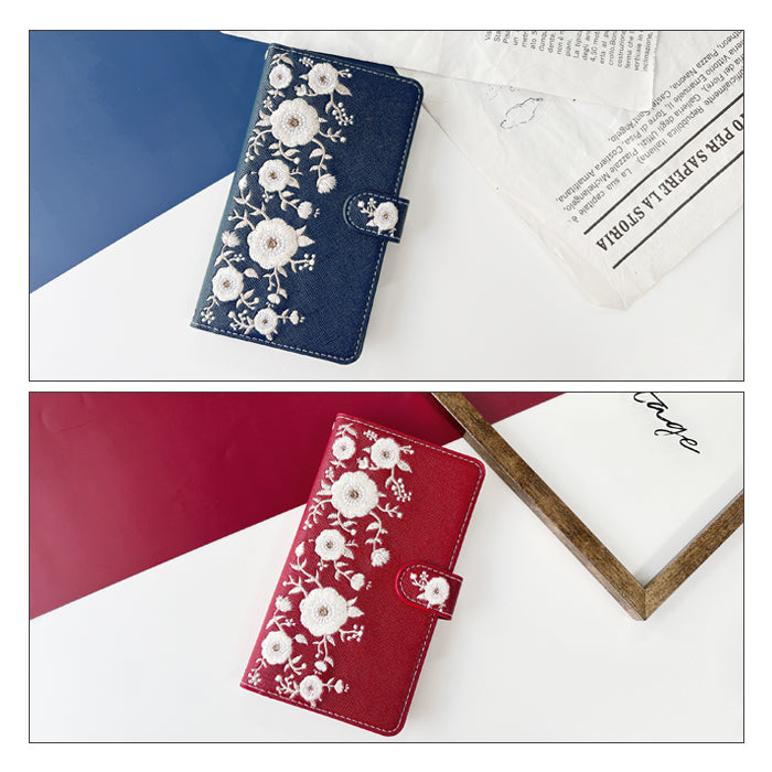 【Leo&Aoi公式ショップ】 iPhone14 ケース iPhone 14 カバー 手帳型 インド刺繍 手帳型ケース アイフォン14 スマホケース 【安心の返品保証付き】