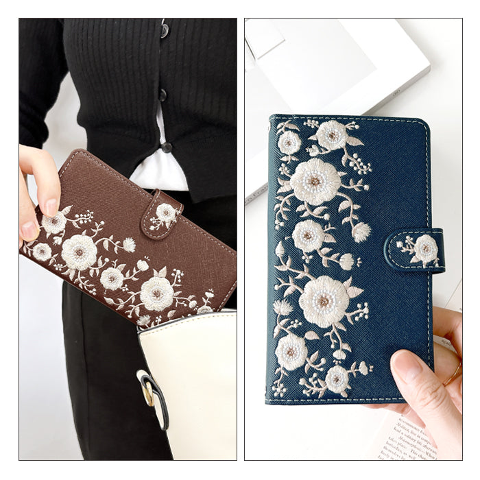 【Leo&Aoi公式ショップ】 iPhone14 ケース iPhone 14 カバー 手帳型 インド刺繍 手帳型ケース アイフォン14 スマホケース 【安心の返品保証付き】