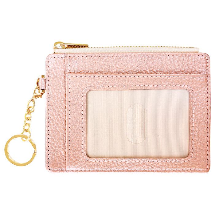 【Leo&Aoi公式ショップ】 本革 パステル 上品な型押し 財布付き パスケース 定期入れ 小銭入れ カードケース 薄型 パステルカラー レディース PC1-P1-04 【安心の返品保証付き】