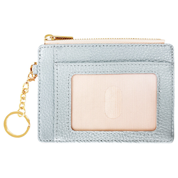 【Leo&Aoi公式ショップ】 本革 パステル 上品な型押し 財布付き パスケース 定期入れ 小銭入れ カードケース 薄型 パステルカラー レディース PC1-P1-04 【安心の返品保証付き】