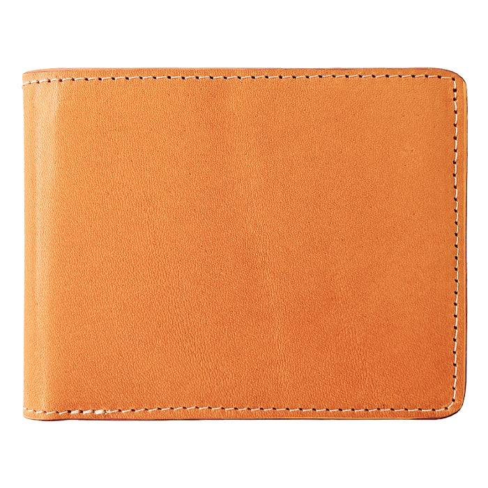 【Leo&Aoi公式ショップ】本革 上品な紳士レザー二つ折り財布 メンズ カード収納 小銭入れ コインケース付き サイフ ウォレット 薄型 コンパクト WM-D1-07 【安心の返品保証付き】