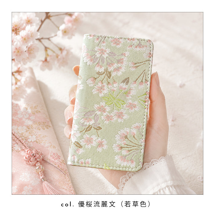 【Leo&Aoi公式ショップ】 GALAXY A36 5G SC-54F SM-A366Q ケース 西陣織 着物 京極 手帳型ケース sc54f ギャラクシー galaxyA36 スマホケース 【安心の返品保証付き】