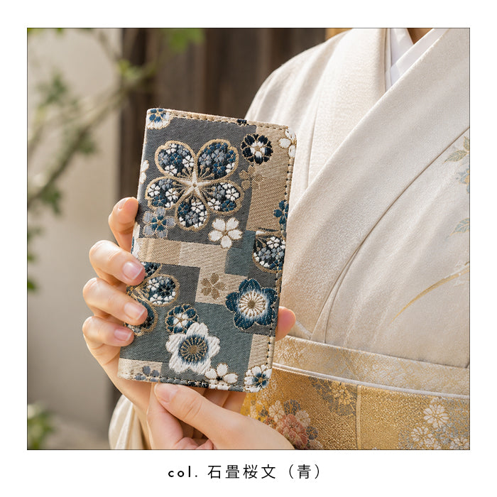 【Leo&Aoi公式ショップ】 XPERIA 10 V SO-52D ケース SOG11 カバー A302SO XQ-DC44 手帳型 西陣織 着物 京極 手帳型ケース so52d エクスペリア スマホケース 【安心の返品保証付き】