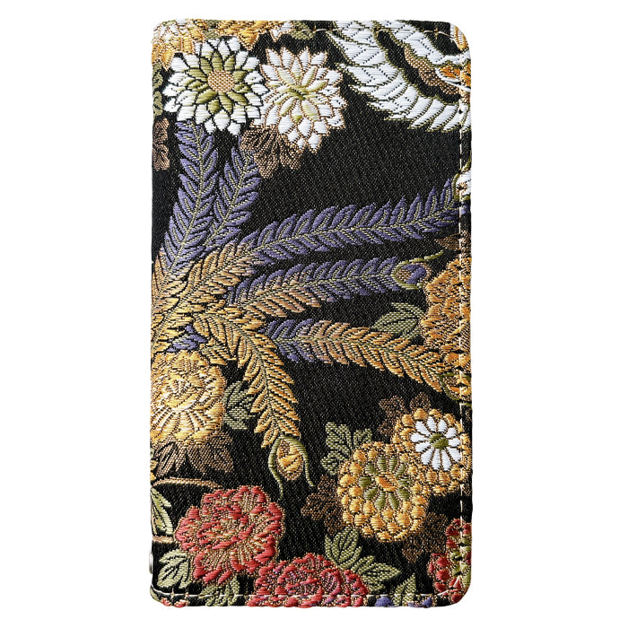 【Leo&Aoi公式ショップ】 iphone se3 / iphone se2 / iphone8 / iphone7 ケース カバー 西陣織 着物 京極 手帳型ケース アイフォンスマホケース 【安心の返品保証付き】